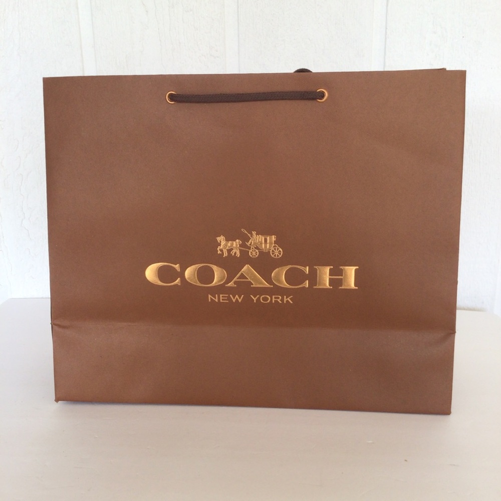 COACH NEW YORK LARGE SHOPPING BAG TOTE